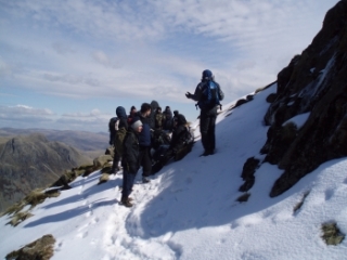 Camicrema por la cerro nevada
